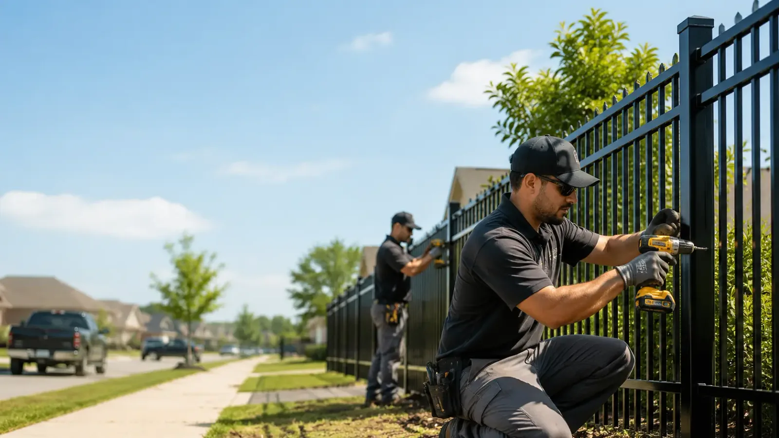 Metal Fence Installation in Johnston, SC